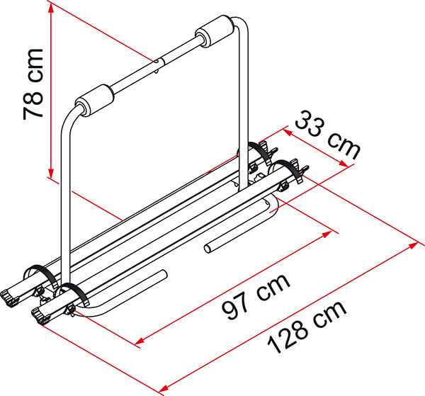 Fiamma Carry-Bike Rack for Airstream