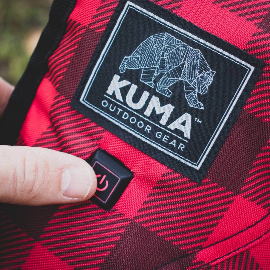 Kuma Bear Buddy Heated Camp Chair