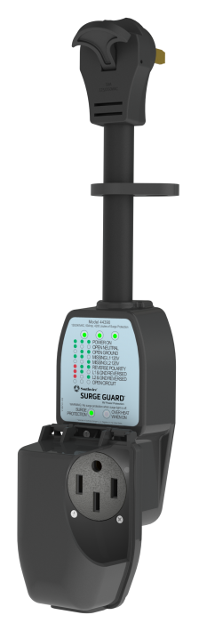 RV Essentials Bundle with 50amp Surge Protector