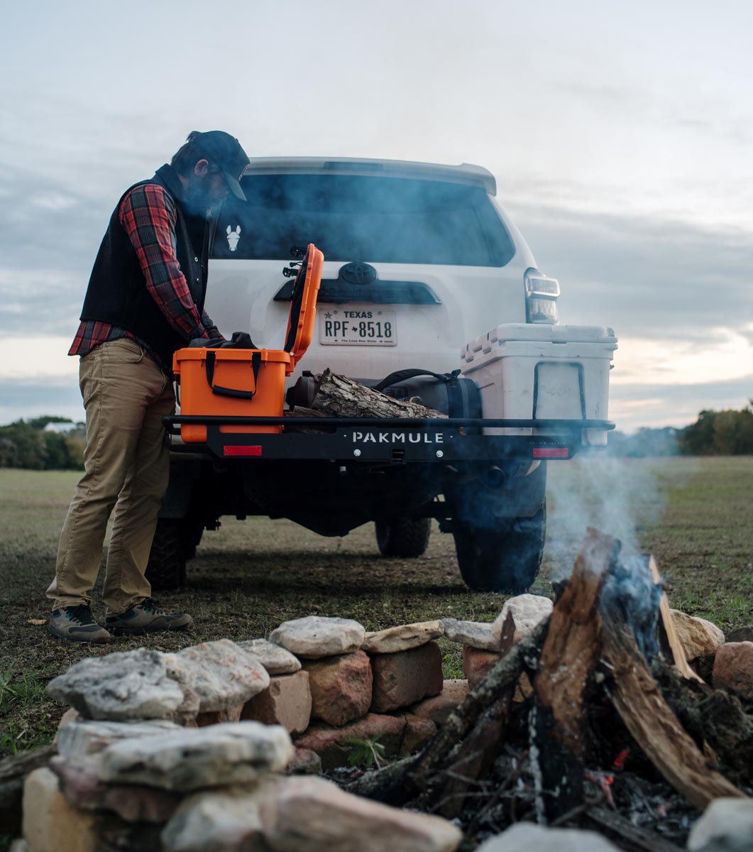PAKMULE SCOUT - Straight Hitch Tongue - Black