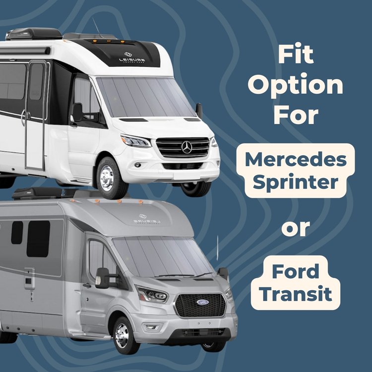 Ford/Mercedes chassis Sunshade & Privacy Covers