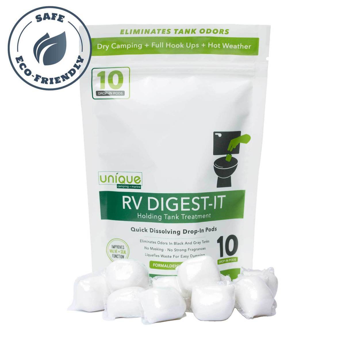 RV Digest It: Holding Tank Treatment Drop-in Pods