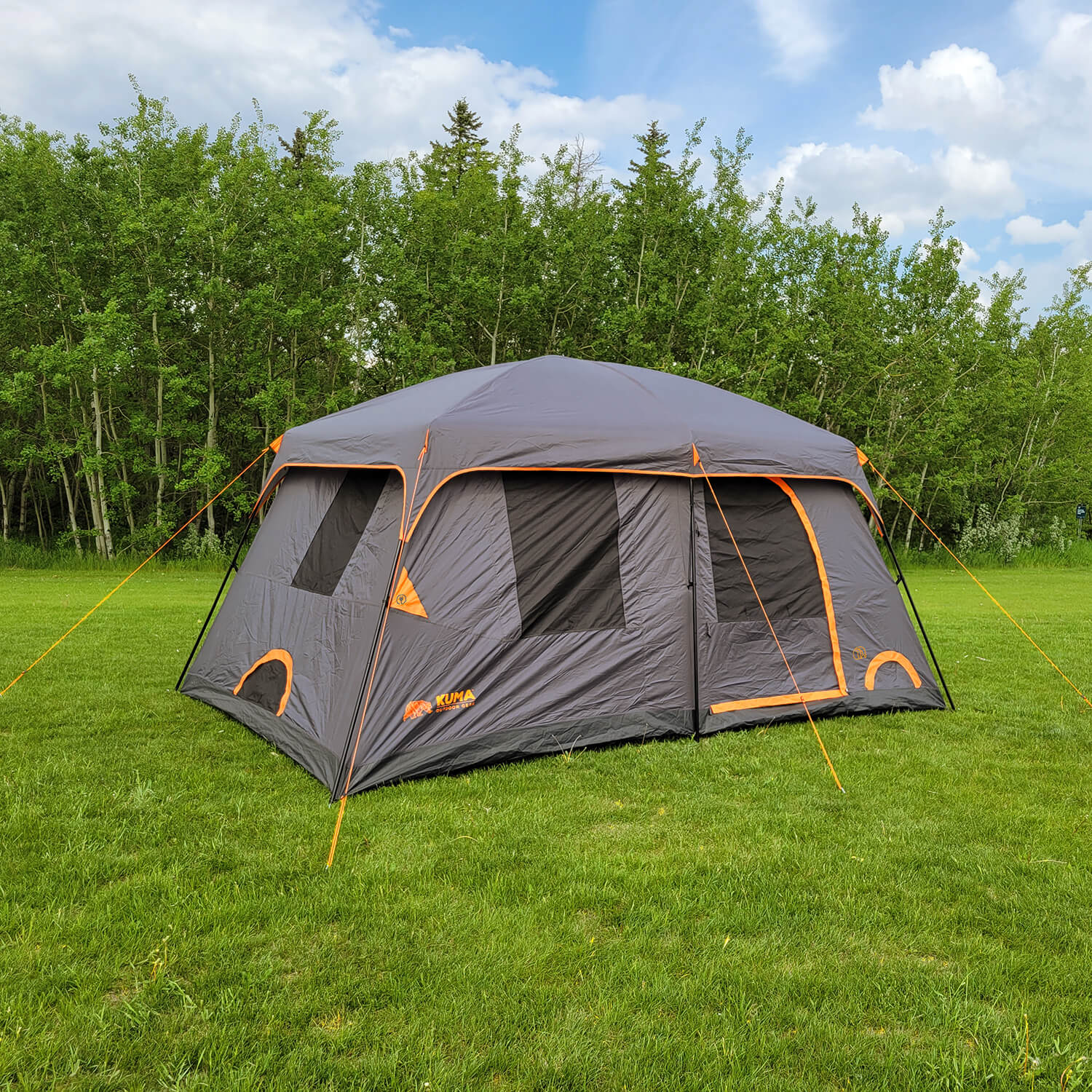 Person Instant Cabin Tent Core Equipment Spacious 9-Person Lighted