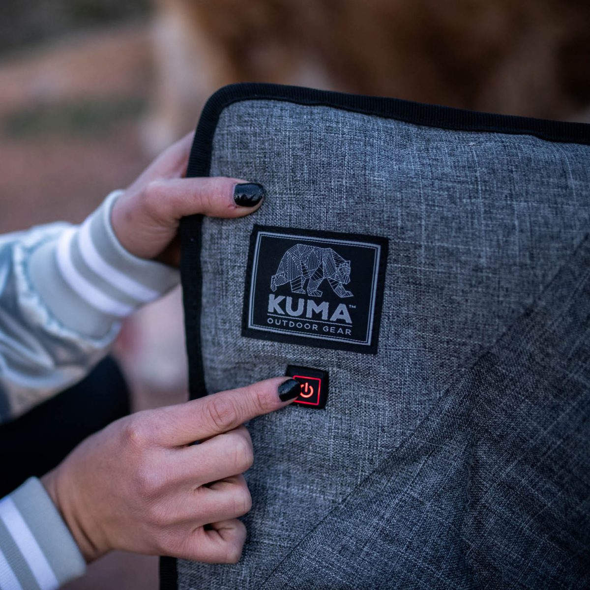 Kuma Lazy Bear Heated Camp Chair