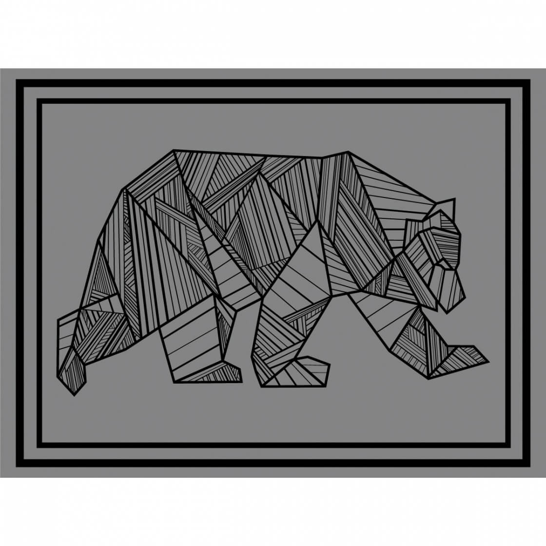 Kuma Bear Outdoor Mat (12’ x 9’)