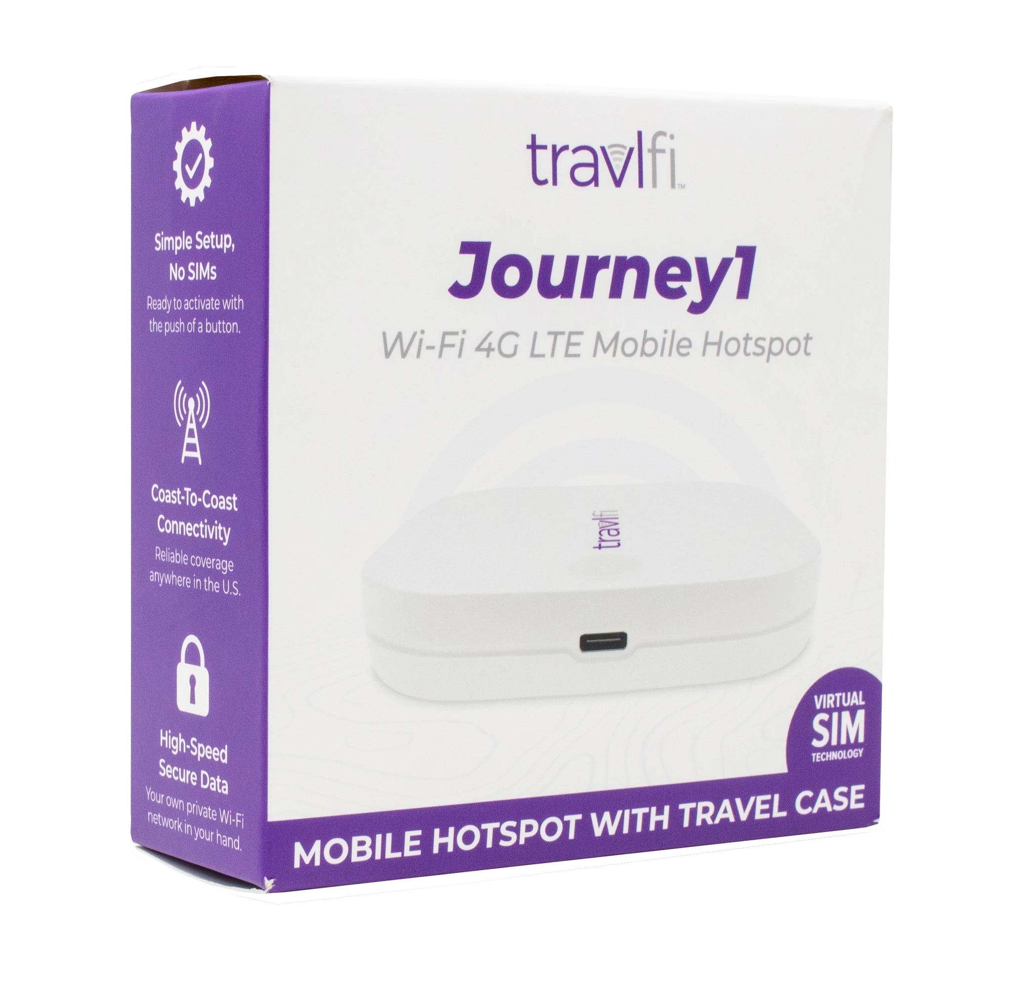 TravlFi Journey1 Hotspot w/ VSIM Technology 700-010