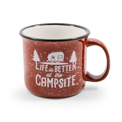 CamcoMug, Ceramic Life is better at the Campsite