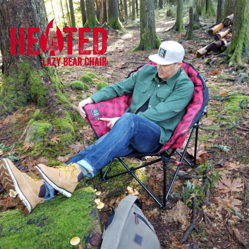Kuma Lazy Bear Heated Camp Chair
